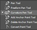 Adobe Photoshop interface showcasing Pen Tool options and functionalities