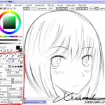 Pencil tool settings in Paint Tool SAI for Wacom