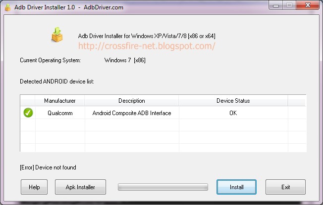 Installing ADB Drivers