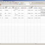 Excel Spreadsheet for Job Tracking