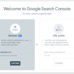 google search console homepage