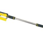 Hopkins SubZero 80037 Quick Lock Pivoting Snowbroom efficiently clears snow from a car windshield.