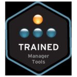 Manager Tools Trained Badge, signifying expertise in management and career development.