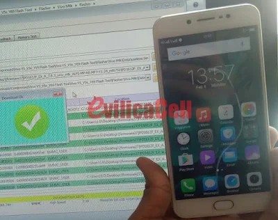 Vivo V5 Bootloop Terkunci Pola