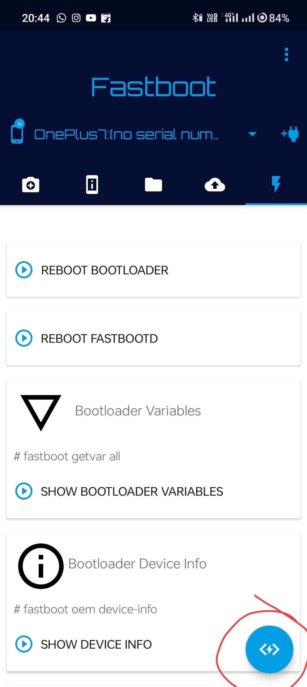 Device Selection in Bugjaeger App